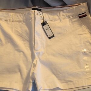 Tommy Hilfiger White Jean Shorts